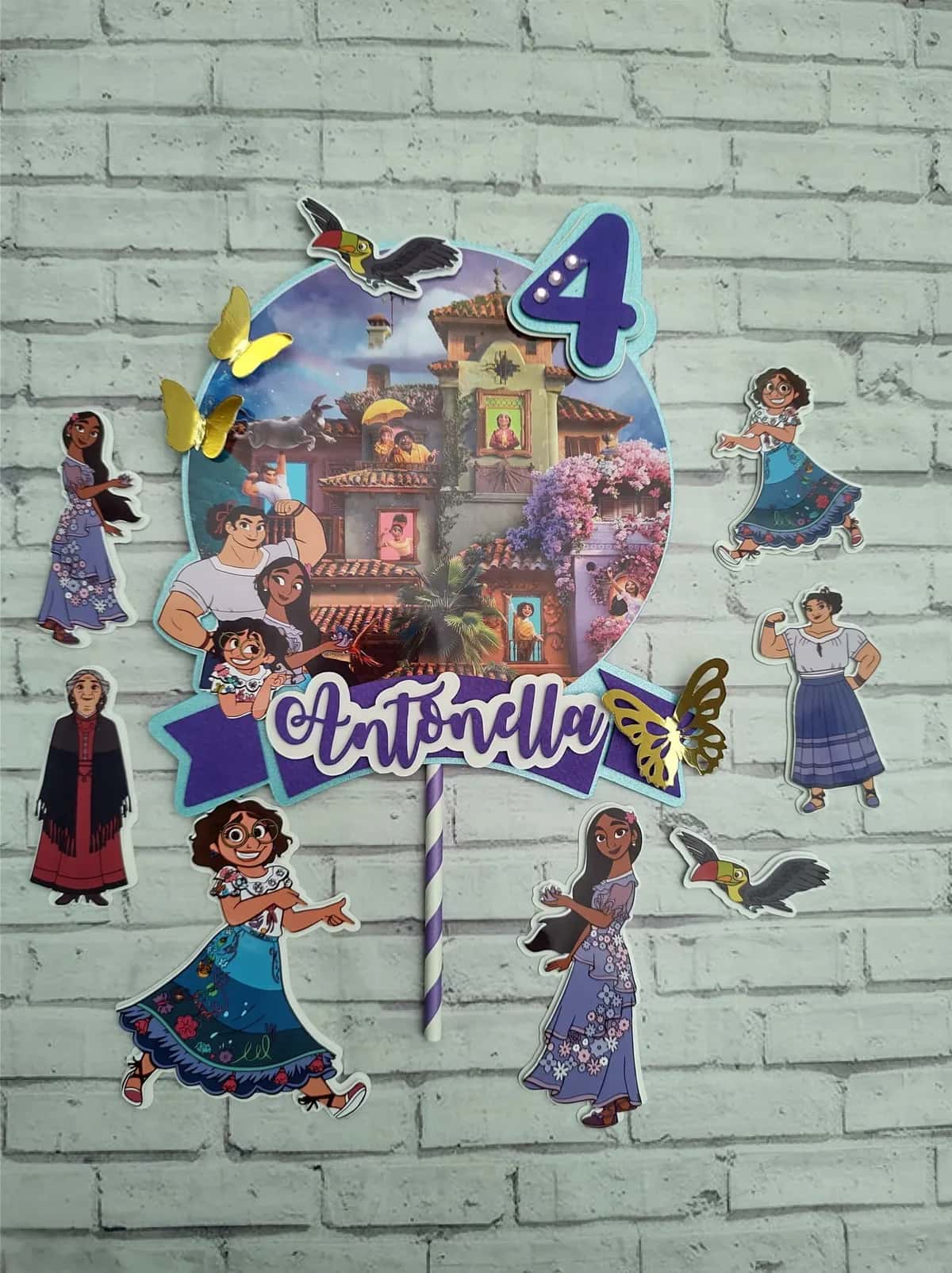 Topper Cake - Encanto Disney E1