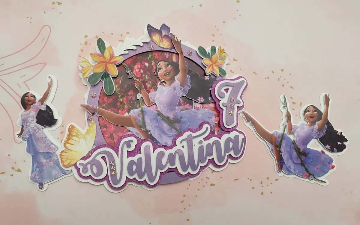 Topper Cake - Encanto Disney E2