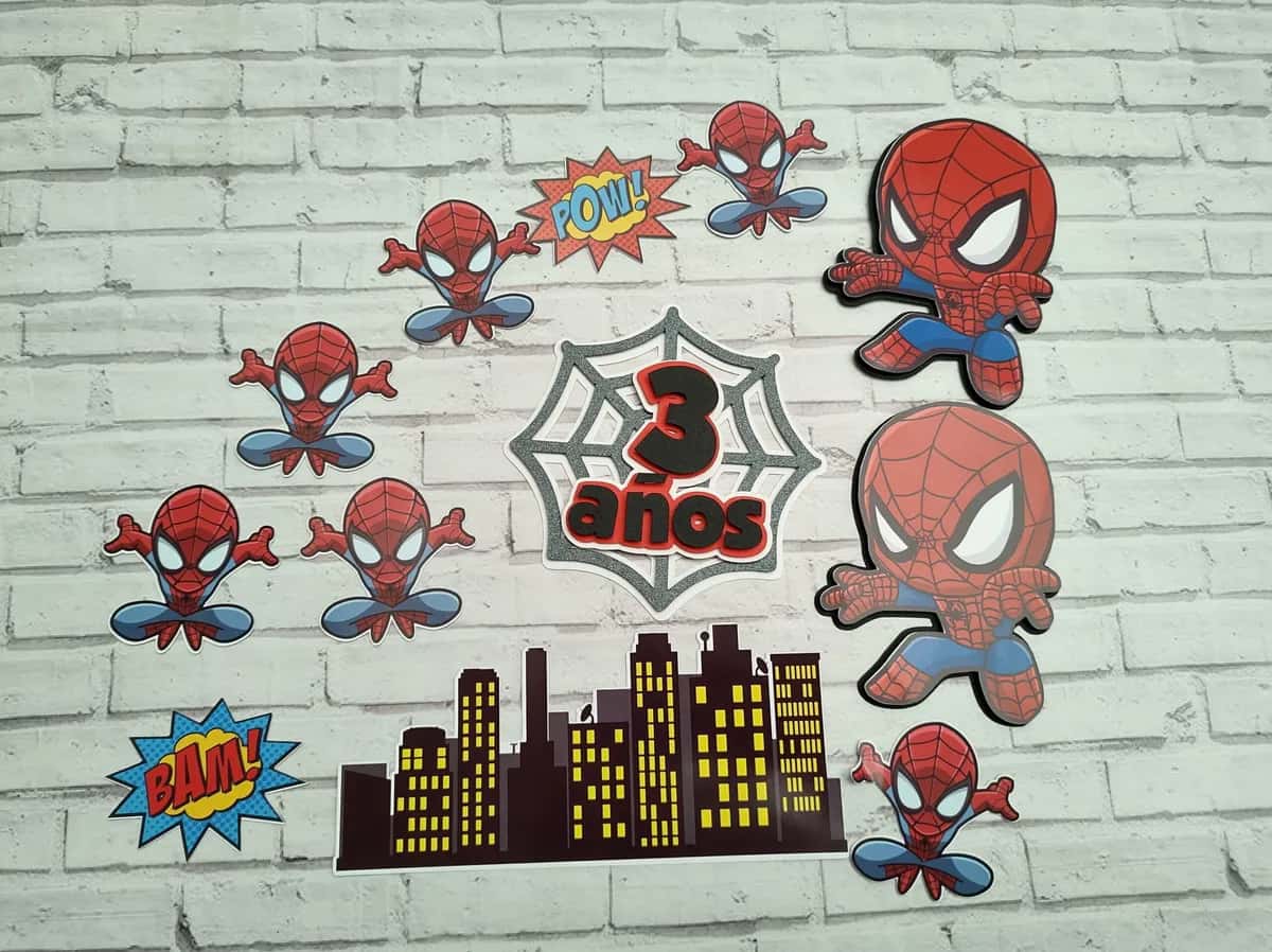 Topper Cake - Spiderman