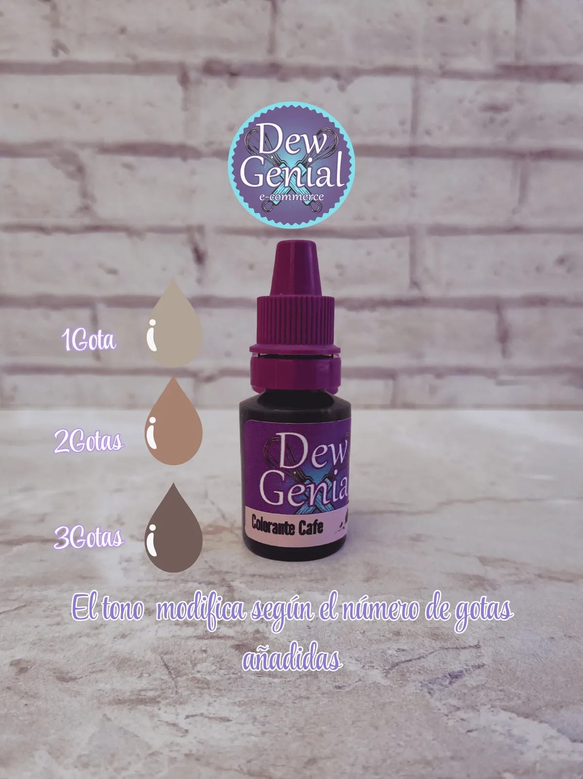Colorante Para Velas Cafe 10ml - 1