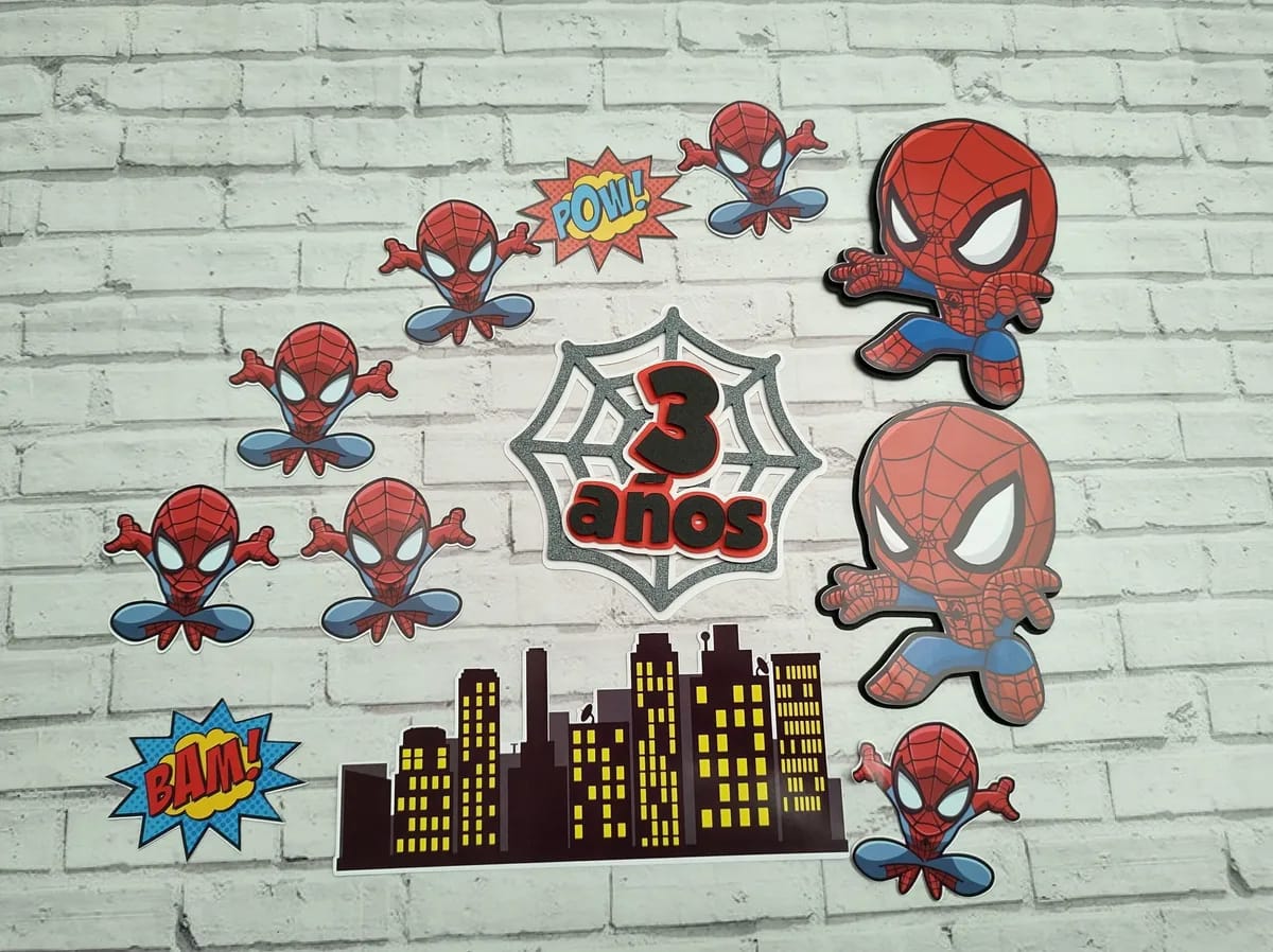 Topper Cake - Spiderman - 1