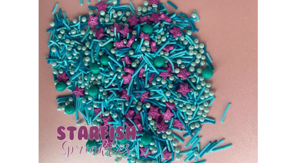 Sprinkle Starfish x100gr