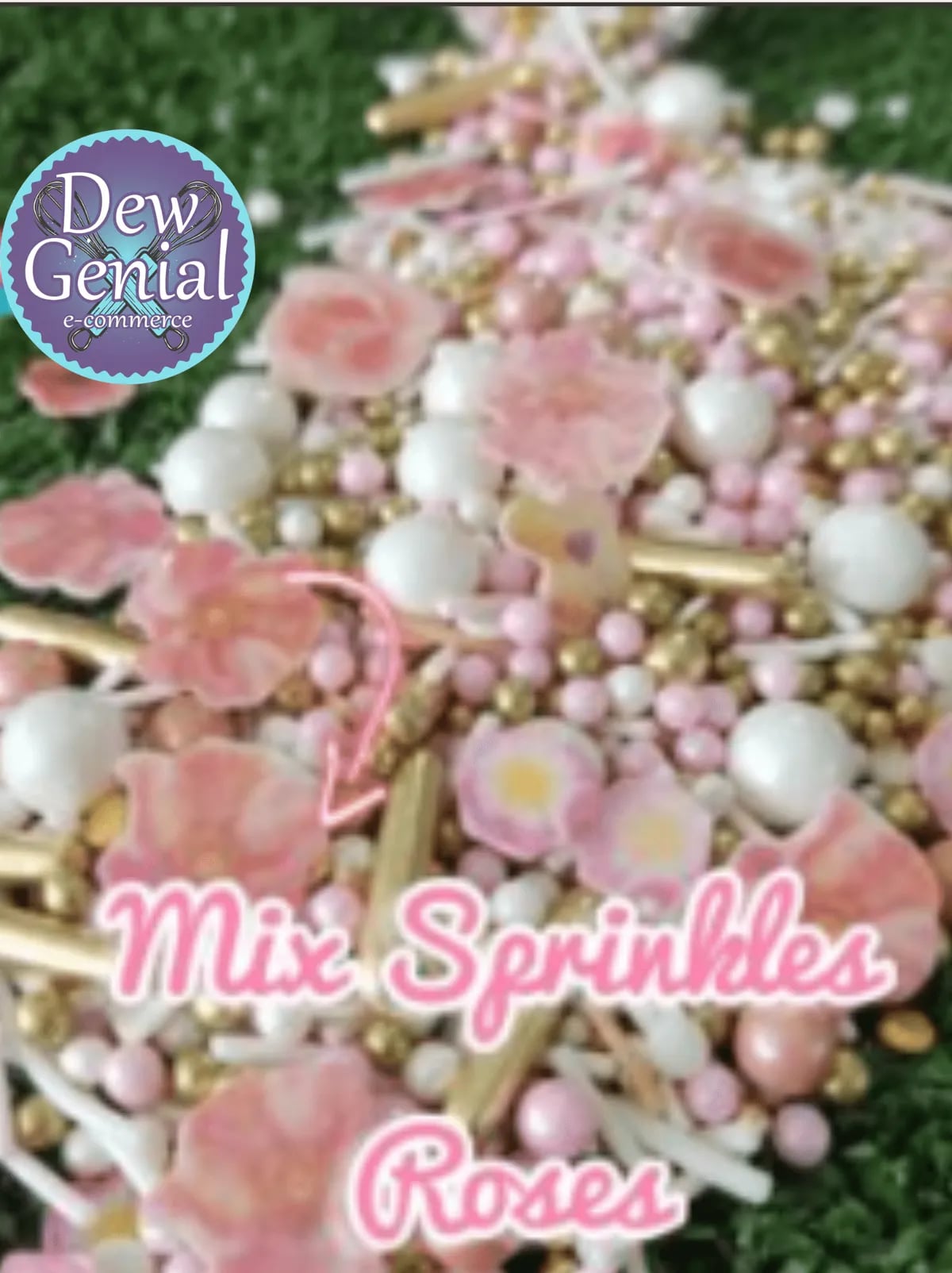 Sprinkles Mix Roses x100gr