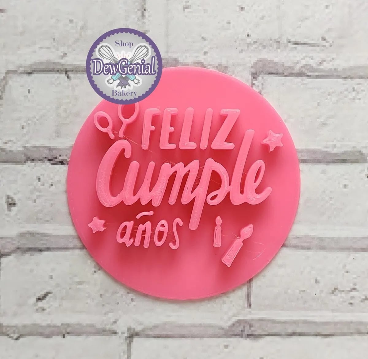 Stamp Feliz Cumpleaños ref. st-013