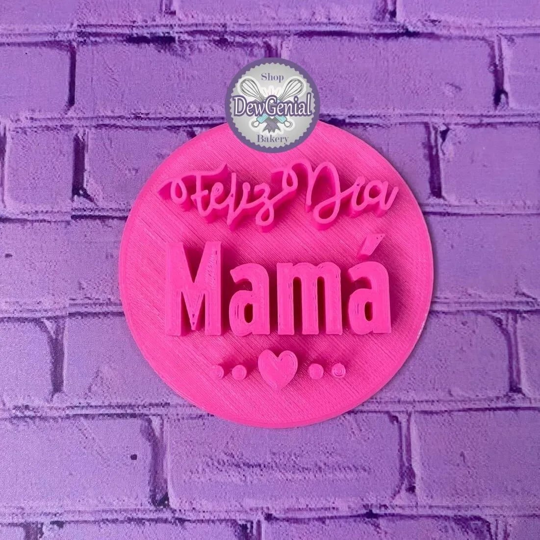 Stamp Feliz Día Mamá ref. fd-1