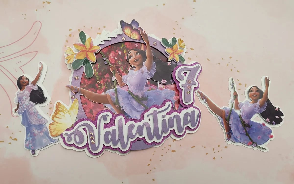 Topper Cake - Encanto Disney E2