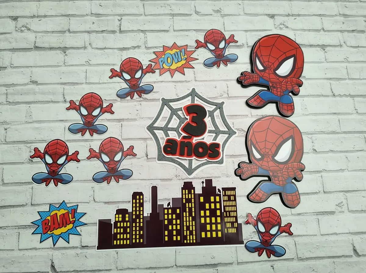 Topper Cake - Spiderman