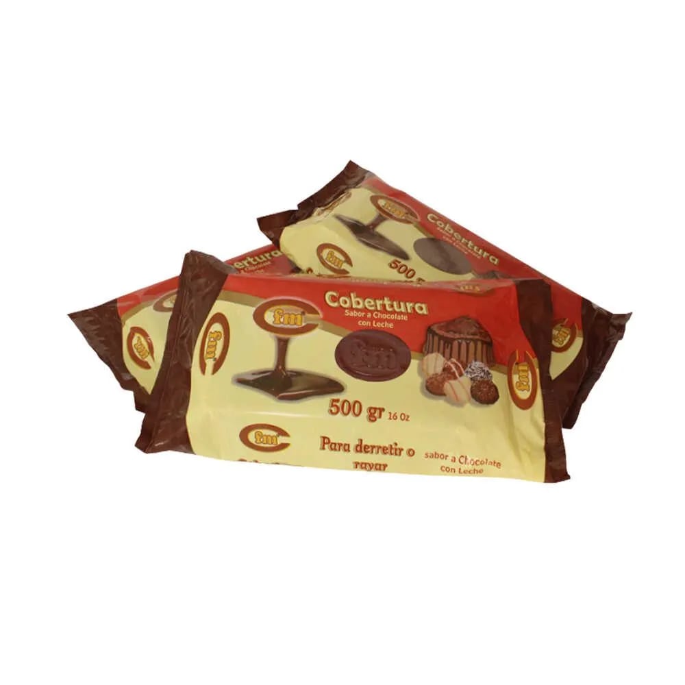 Cobertura FyM Chocolate Dulce Negro x 500gr