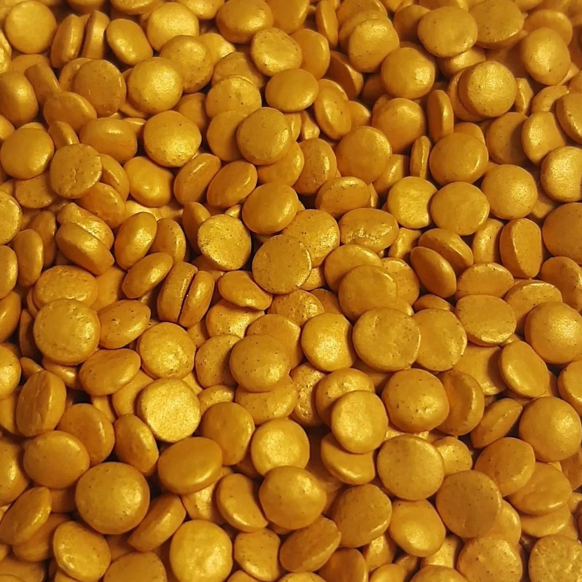 Confeti Comestible Lenteja Dorado x50gr